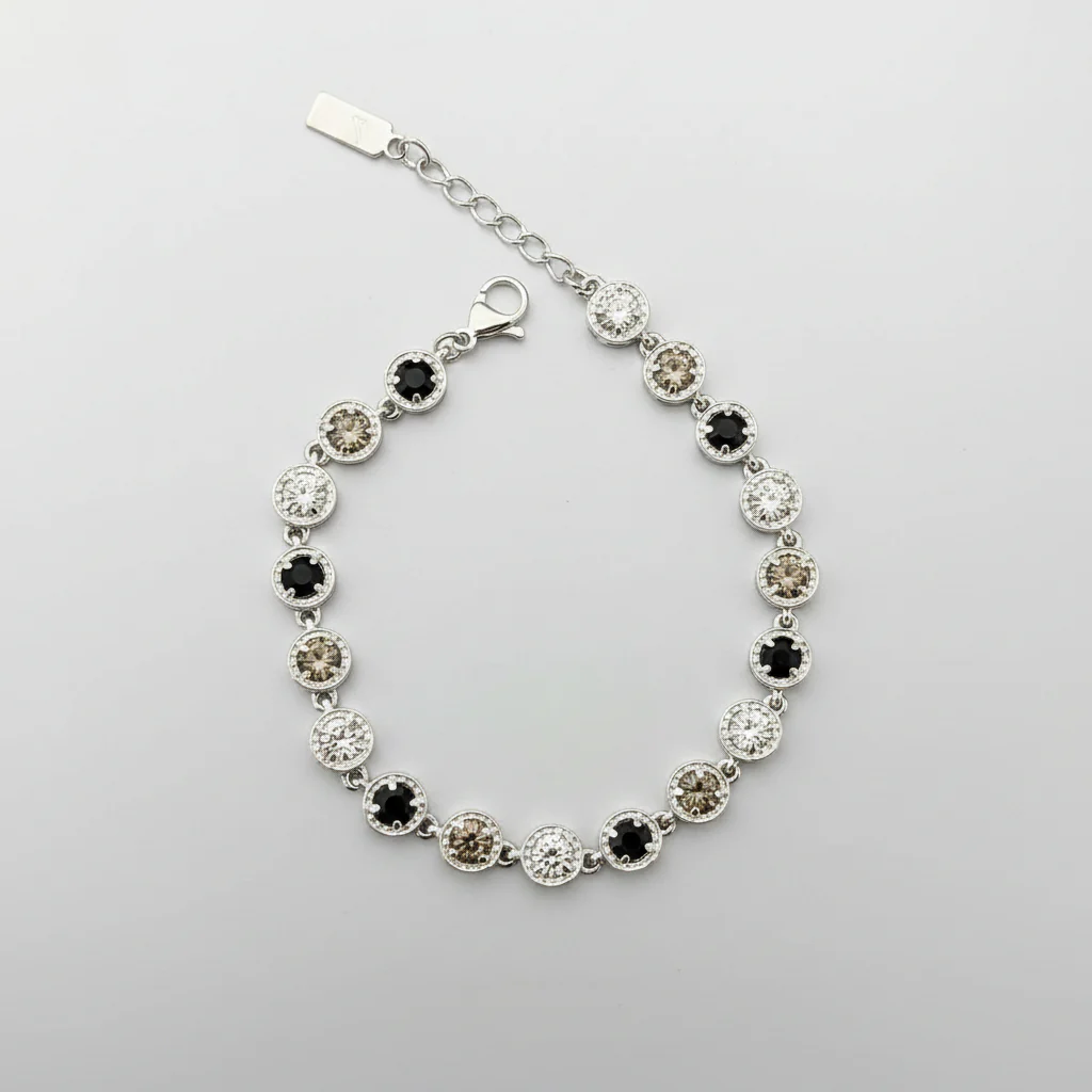 Eclipse Silver Bracelet