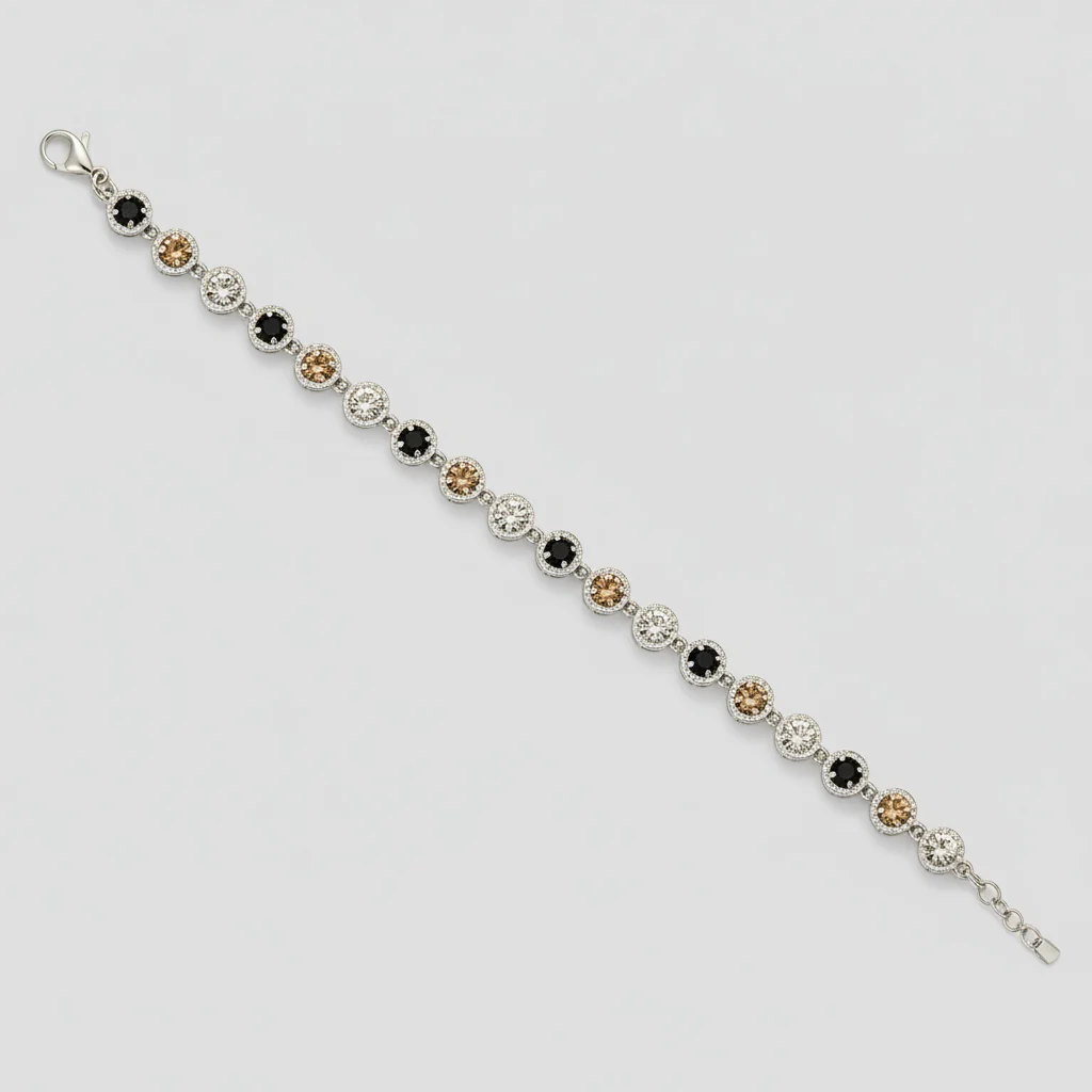 Eclipse Silver Bracelet - Image 2