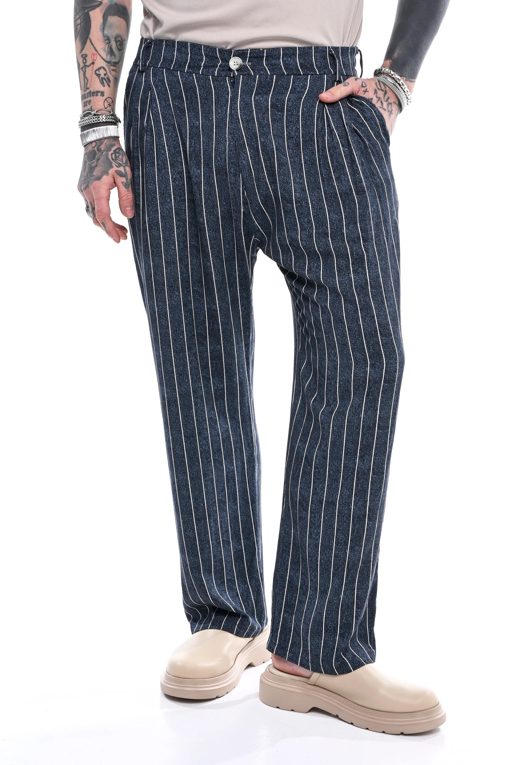 Iconic Stripe Trousers