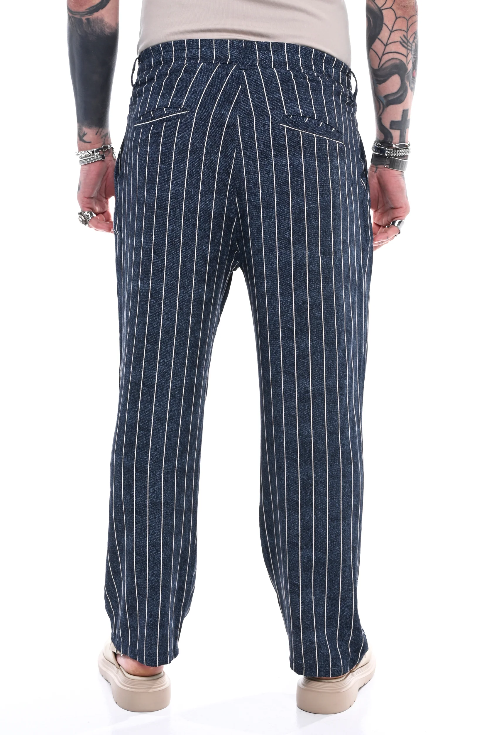 Iconic Stripe Trousers - Image 3